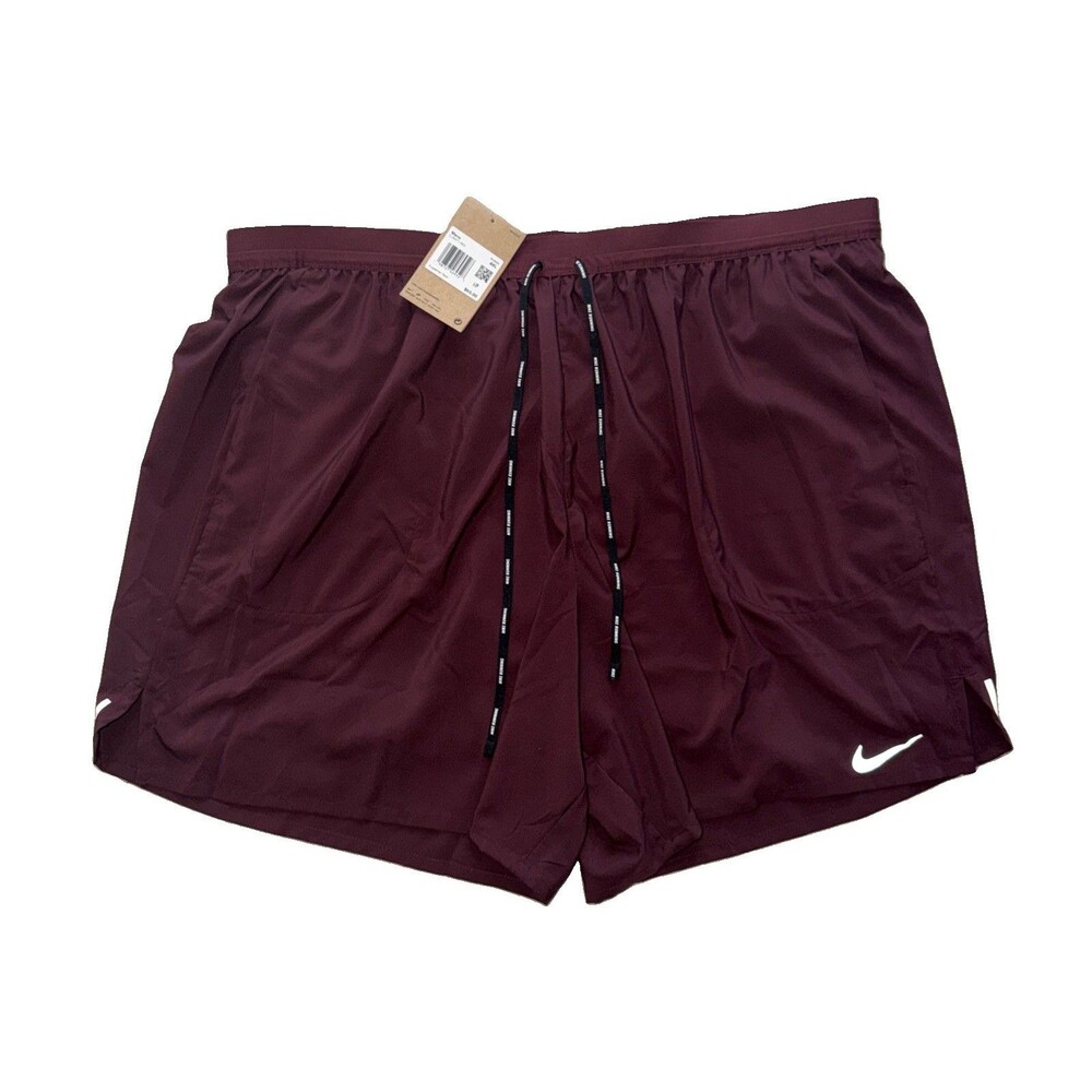 Nike Flex Stride 7" Brief-Lined Running Shorts Men’s 4XL Burgundy CJ5471-653